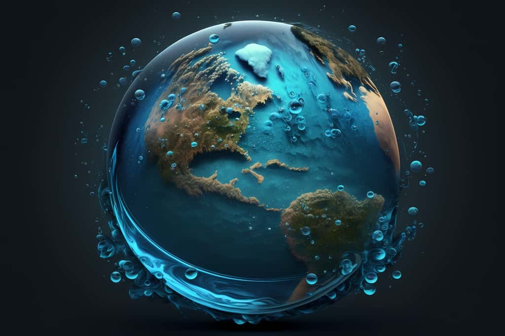  Les données du satellite Swot permettront de « <i>mieux comprendre et connaître le cycle de l’eau à l’échelle mondiale pour l’heure mal connu ». </i>© ivanusenko, Adobe Stock