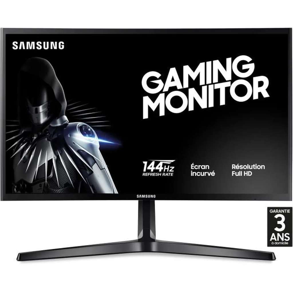 Bon plan :&nbsp;l'écran PC gamer incurvé Samsung C24RG50FZR&nbsp;© Cdiscount