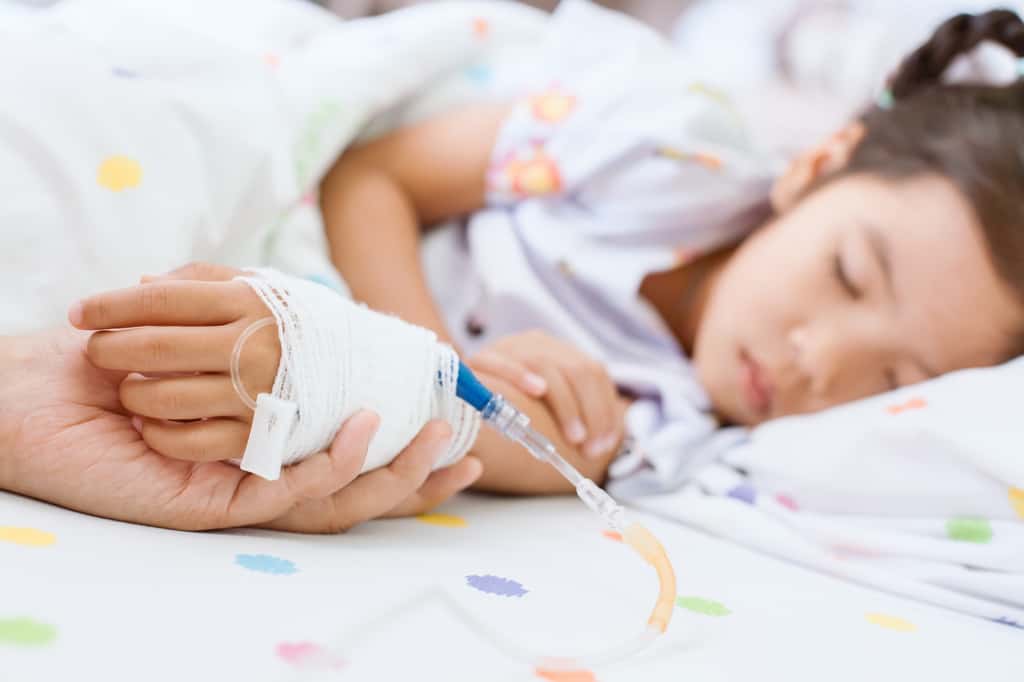 La grippe peut nécessiter une hospitalisation pour certains enfants. © pingpao, Adobe Stock