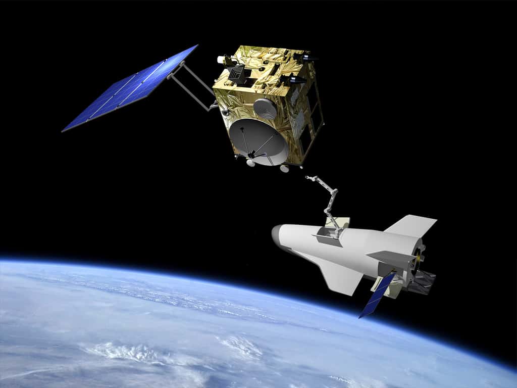 Pride, le projet de véhicule spatial qu'étudie l'Agence spatiale européenne pour succéder à l'IXV. © J. Huart, ESA