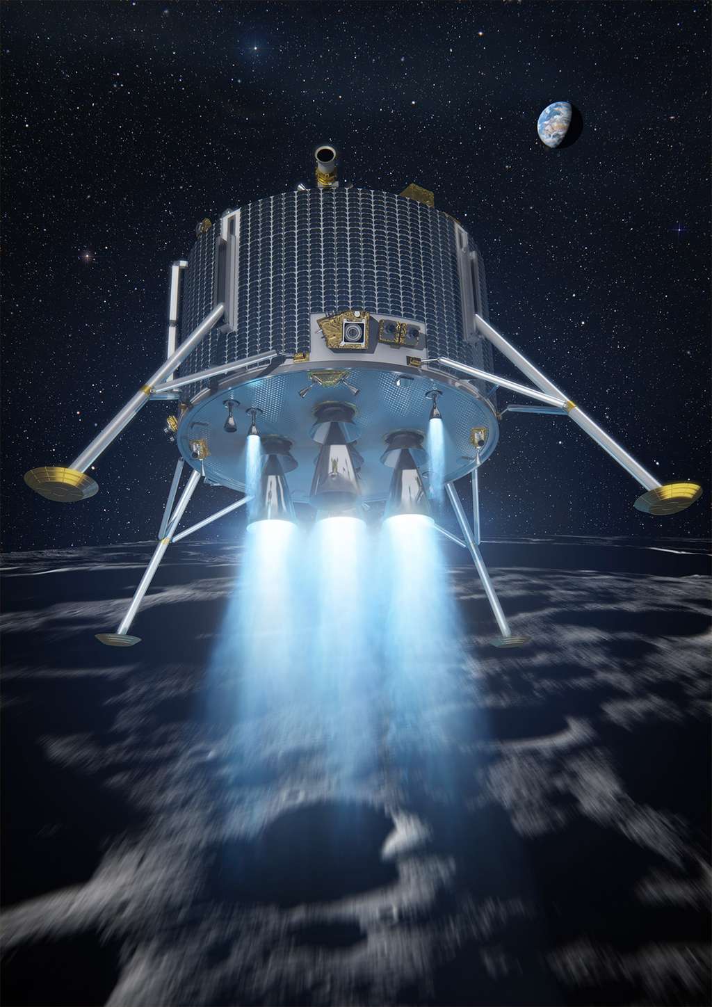 Le projet de l'Esa d'un atterrisseur lunaire a été abandonné en 2012 mais le travail réalisé n'a pas été perdu. Il a par exemple été utilisé pour ExoMars et, aujourd'hui, l'Esa l'utilise pour la mise au point du système d'alunissage Pilot. © Esa