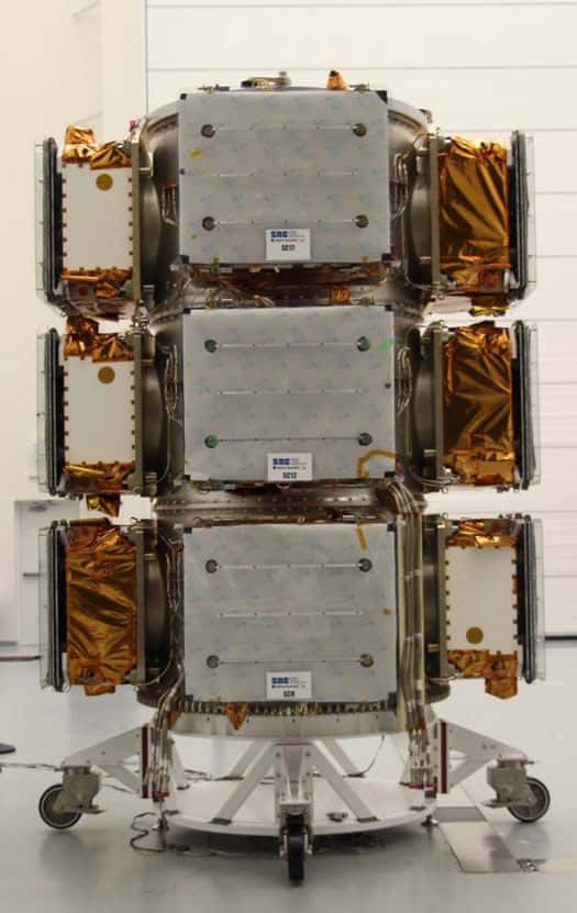 Les satellites OG2 de la constellation Orbcomm seront lancés le 19 décembre par SpaceX. © Orbcomm, Mark Eisenberg