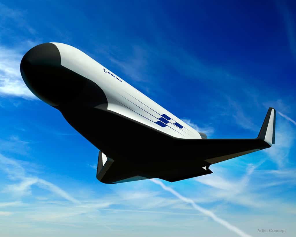 Boeing s'est inspiré de son X-37B, dont un exemplaire vole autour de la Terre depuis plus d'un an, pour proposer à la Darpa son concept d'XS-1. © Boeing