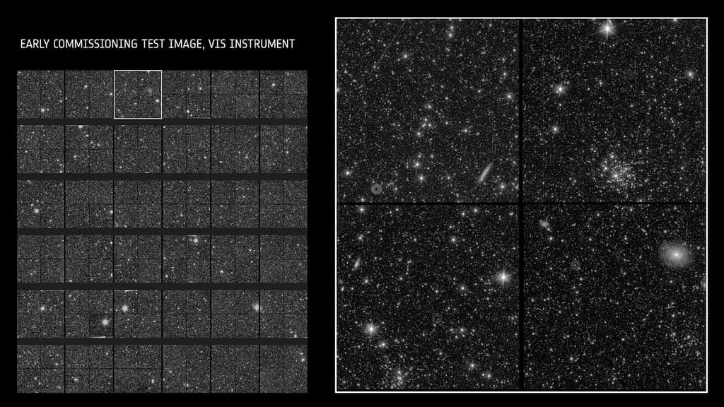 Les images prises par VIS. © ESA Euclid Euclid Consortium Nasa, CC BY-SA 3.0, IGO