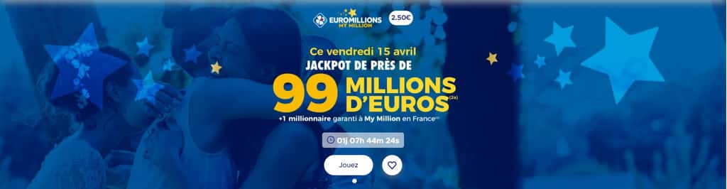 EuroMillions : 17 millions d'euros à remporter ! © FDJ