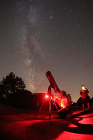 Un festival qui invite à regarder le ciel avec un œil nouveau © Festival de Fleurance