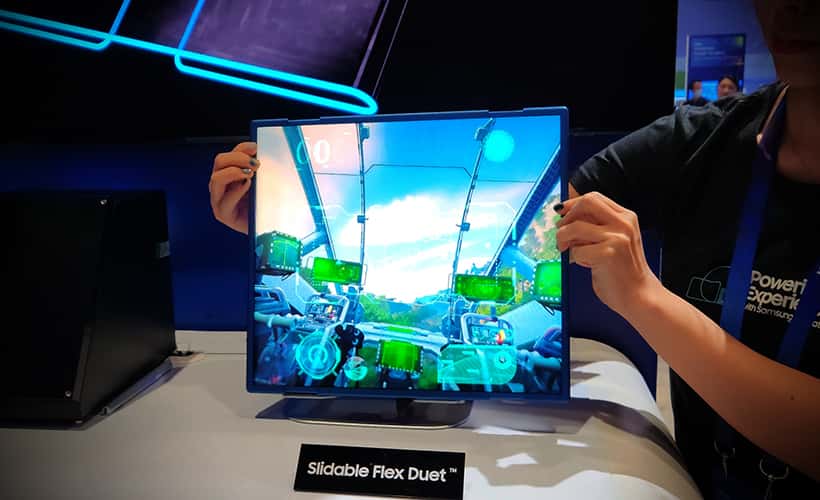 CES 2023 : Samsung en met plein la vue avec son écran pliable et