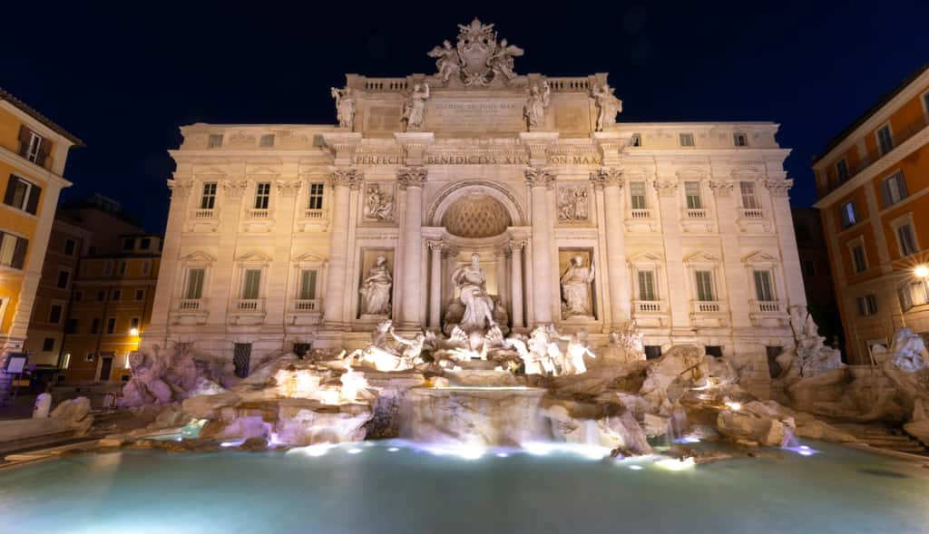 L'incontournable fontaine de Trévi, à Rome, en Italie. © André_Caillet, Adobe Stock