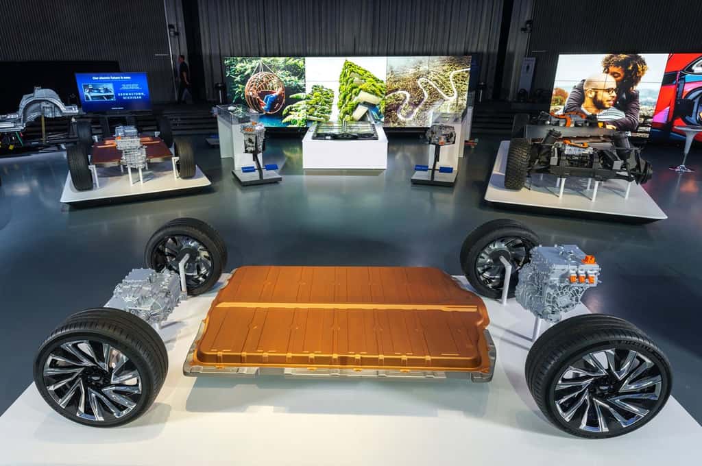 La nouvelle batterie Ultium de GM offrira une capacité allant de 50 à 200 kWh. © General Motors