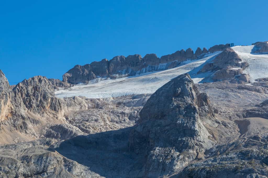 Le glacier de la Marmolada. © Pascal Halder, Adobe Stock