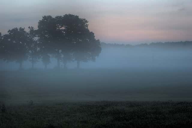 Écharpe de brume à l’aurore. © 1suisse CC by-sa 2.0