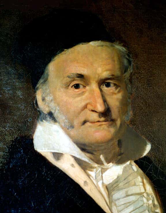 Le mathématicien Carl Friedrich Gauss, inventeur du système CGS. © Wikipédia