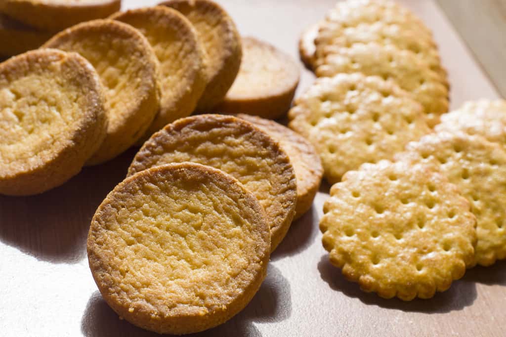 Du fait de son pouvoir sucrant supérieur à celui du saccharose, le maltose est fréquemment utilisé dans les bonbons et les biscuits comme édulcorant. © and_rue, Fotolia.com