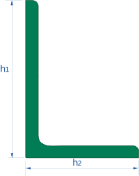 Une cornière est une barre métallique en forme d'équerre. © Roulex45, CC BY-SA 3.0, Wikimedia Commons
