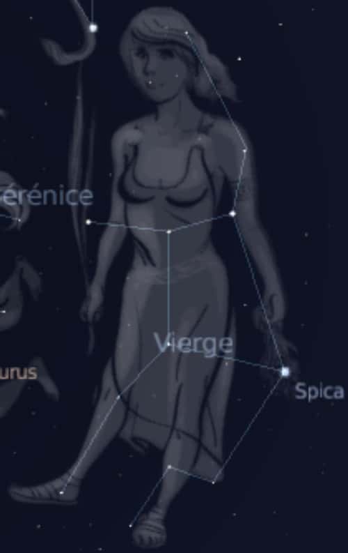 Constellation de la Vierge