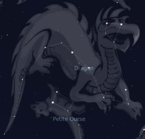 La constellation du Dragon
