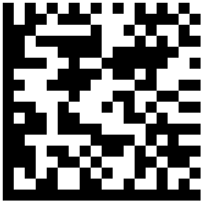 Un Flashcode : ce code à barres 2D est destiné à être photographié par un smartphone et décodé par un logiciel (de la société Mobile Tag et réservé à certains opérateurs de téléphonie). © DR