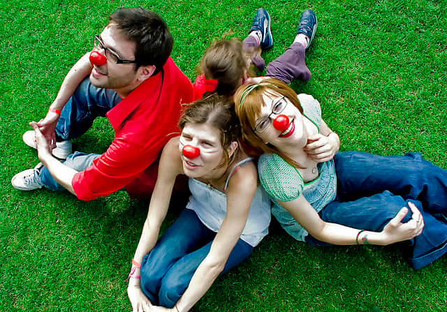 Les nez rouges (Fédération des maladies orphelines) luttent contre les maladies orphelines. © Trypode, Flickr, CC by-nc 2.0