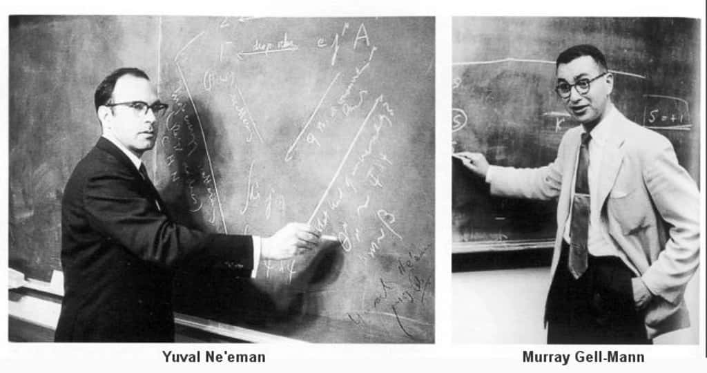 De gauche à droite, deux des découvreurs de la théorie des quarks. © universe-review