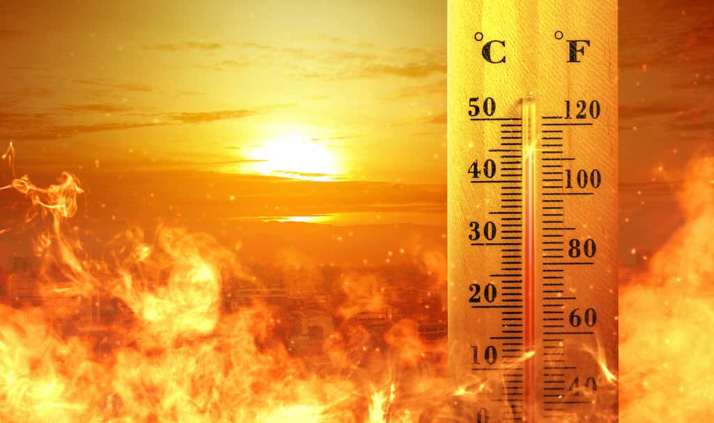 Sous l'effet du changement climatique, les températures de l'atmosphère de notre Terre augmentent. © Leo Lintang, Adobe Stock