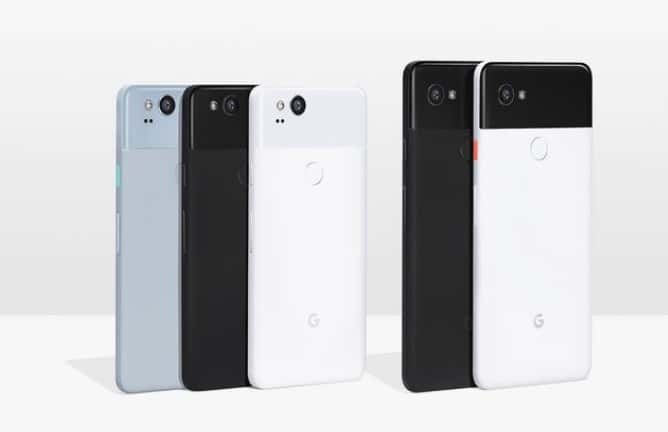 Les smartphones Pixel 2 et Pixel 2 XL, de Google, ne seront pas disponibles en France. © Google