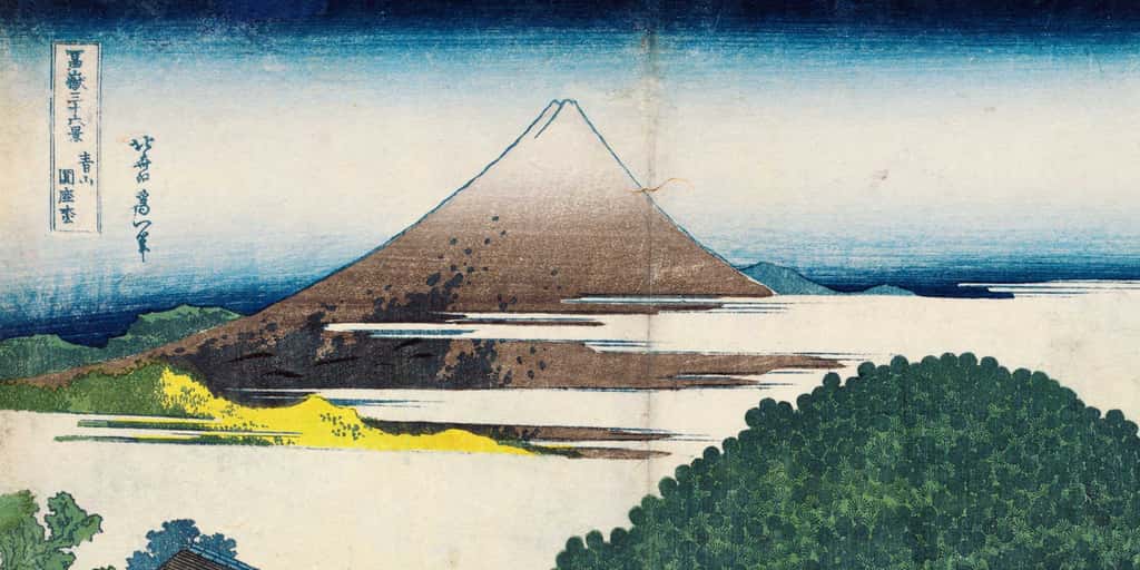 Les « 36 vues du Mont Fuji », réalisées vers 1830, sont considérées comme un des chefs-d'œuvre d'Hokusai. © Hokusai Katsushika (1760-1849), BNF