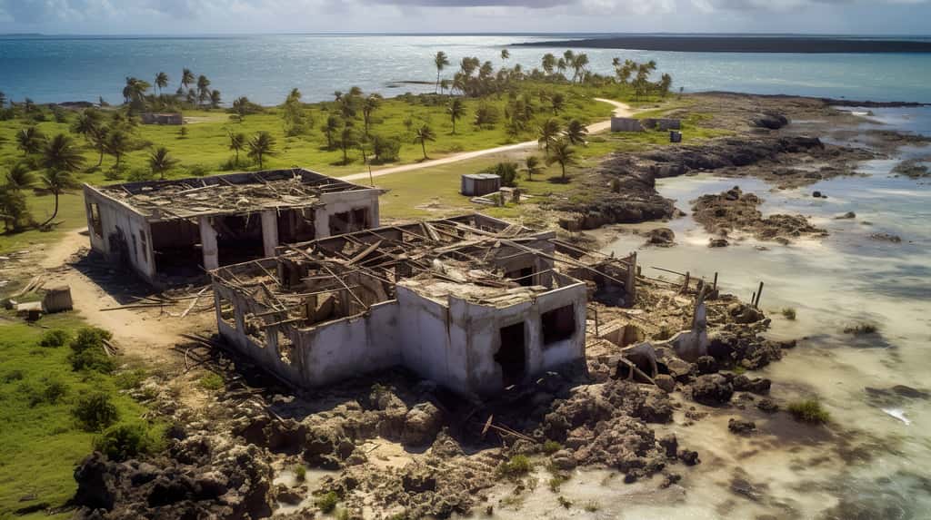 La lente agonie de l'île de Nauru et de ses habitants. © Anastasia Ptitsova, Adobe Stock