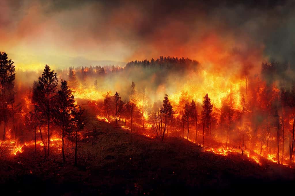 Une météo des forêts sera publiée tous les jours cet été pour avertir du risque d'incendie. © annzabella, Adobe Stock