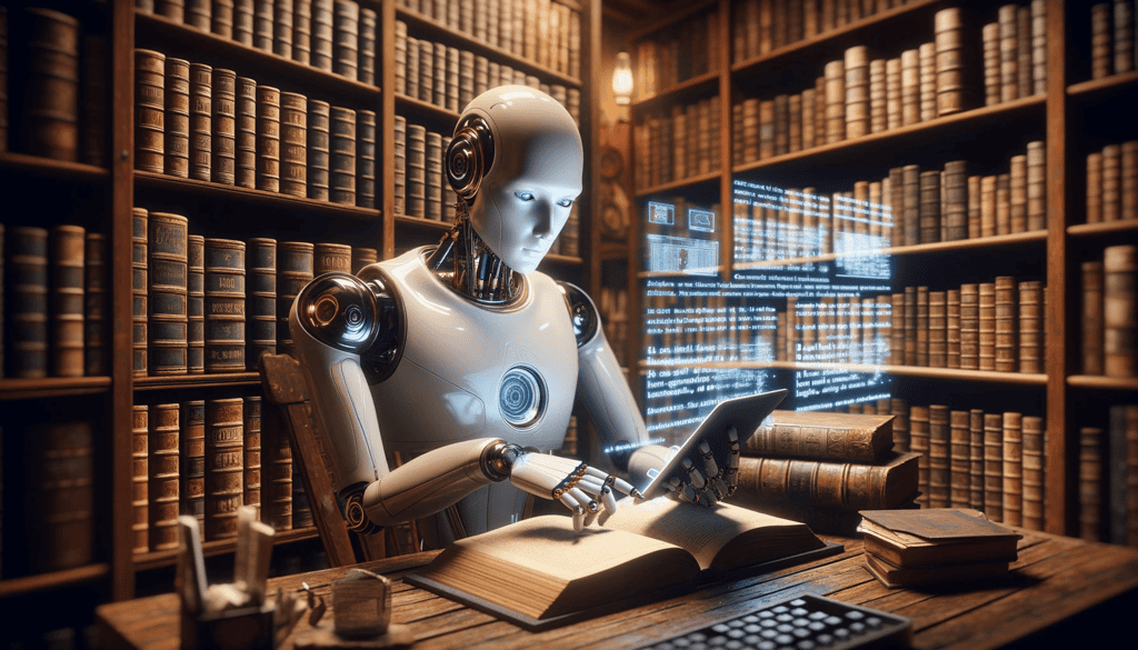 L'agent conversationnel ChatGPT est devenu incontournable pour les futurs bacheliers, mais il ne fait tout et les élèves savent encore s'appuyer sur les anciennes méthodes tout en conjuguant avec le meilleur des réseaux sociaux. © Image générée avec OpenAI's DALL·E, pour ETX Majelan