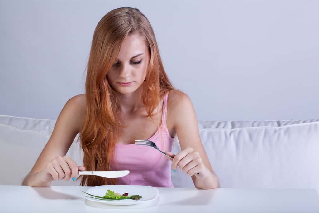 Les repas peuvent être source de conflits avec la famille, avec des discussions sans fin sur l’alimentation. © Photographee.eu, Shutterstock