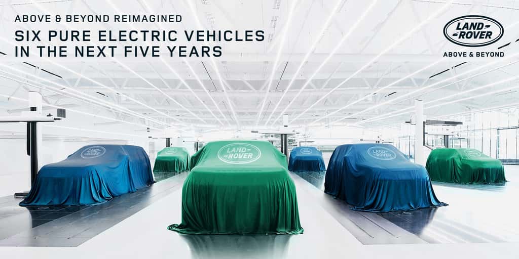 La marque Land Rover aura droit à son tout premier modèle électrique à partir de 2024. © Jaguar Land Rover