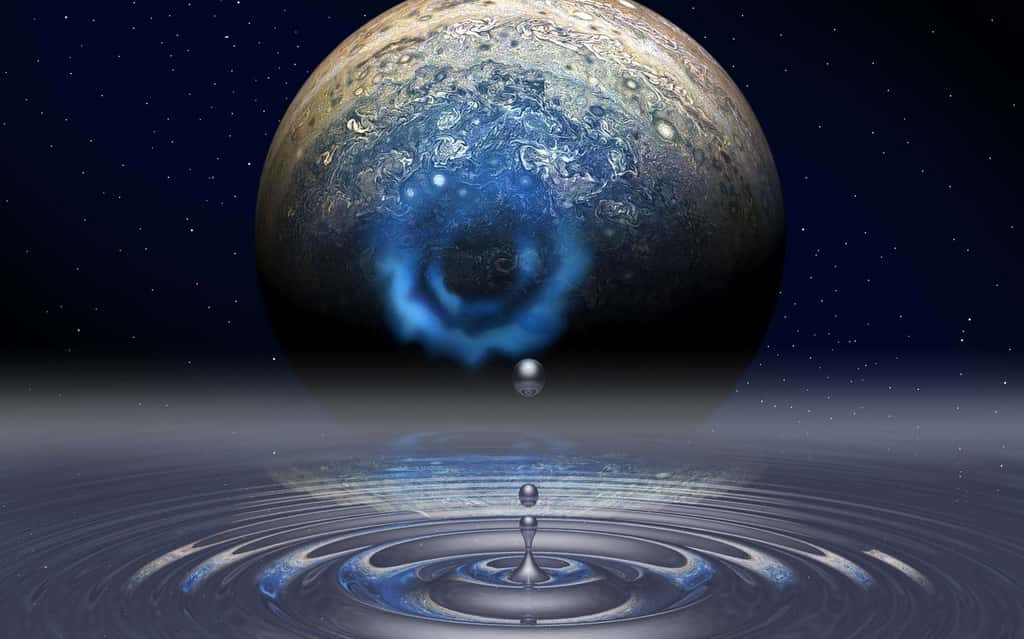 L'étude de l’hydrogène métallique nous permettrait de mieux comprendre Jupiter (la géante gazeuse en contiendrait en son cœur). Cela pourrait aussi nous mener vers la maîtrise d'un supraconducteur à température ambiante, ce qui bouleverserait probablement notre technologie. © Mark Meamber