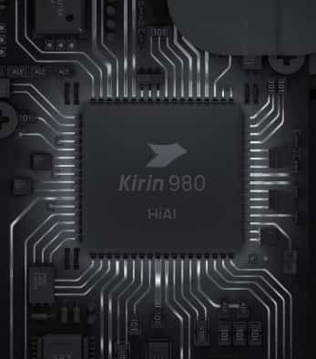 Le Kirin 980 est le processeur maison de Huawei. Il est animé par huit cœurs. Deux de ces cœurs sont dédiés à l'IA. © Huawei