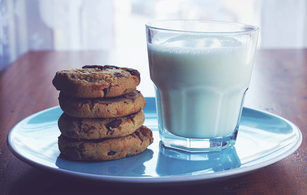Le lait est une boisson du petit déjeuner ou du goûter, mais il est aussi intégré dans de nombreuses recettes de cuisine sucrées comme salées. © Suzy Hazelwood, Pexels