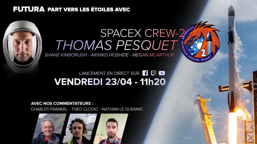 Le vol de Thomas Pesquet vers la Station spatiale est <a href="http://www.facebook.com/futura.etoiles/posts/1321397084943385" target="_blank">à suivre en live sur Futura</a> !