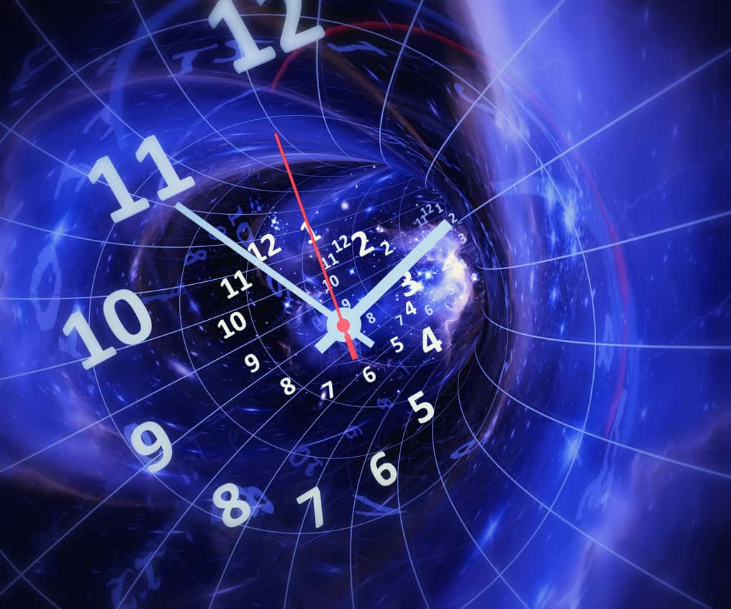 Le temps lié à l'espace. © Andrey_l, Adobe Stock