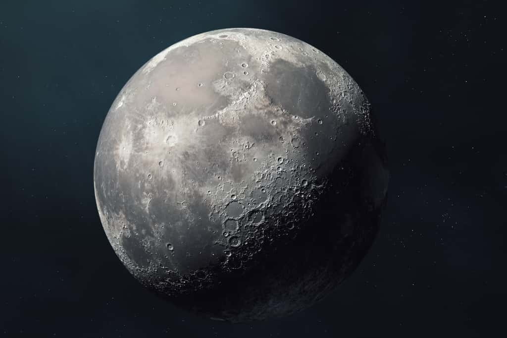 Des scientifiques découvrent une énorme masse émettant de la chaleur sur la face cachée de la lune. © spawns, iStock