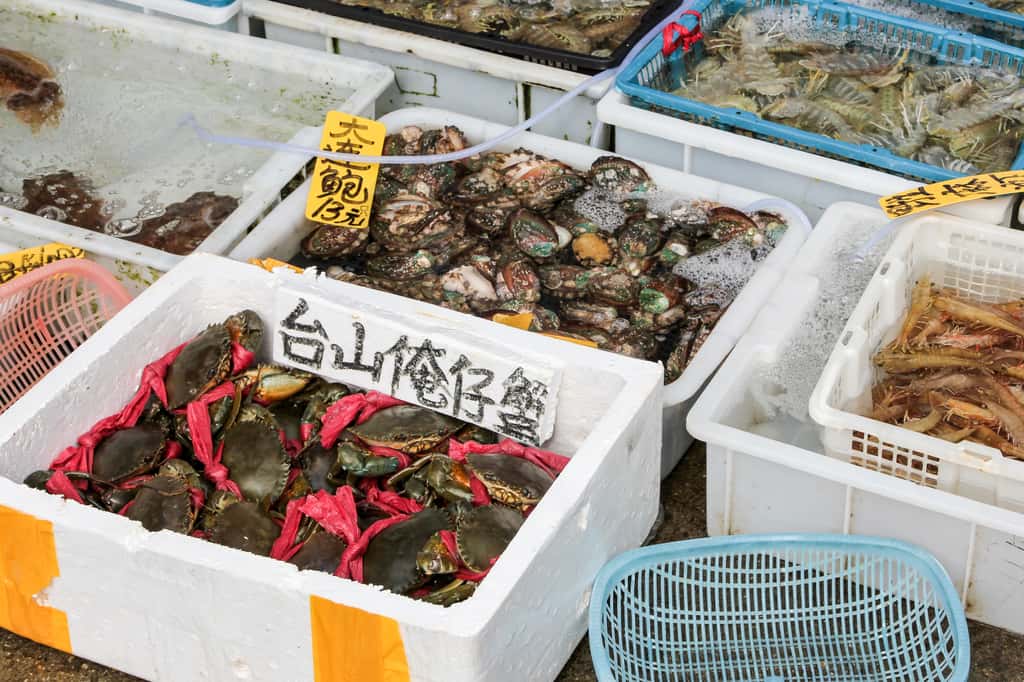 Un marché aux poissons comme on peut en trouver en Chine. © tostphoto, Adobe Stock