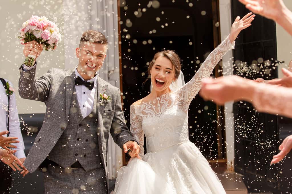 Outre ses célèbres casinos et ses hôtels gigantesques, Las Vegas est aussi une destination très prisée pour les mariages © Wedding photography, Adobe Stock