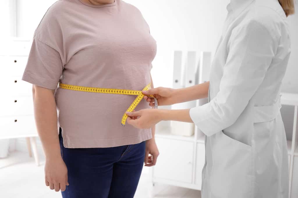 Ménopause et obésité, des facteurs de risque du cancer de l'endomètre. © New Africa, Adobe Stock