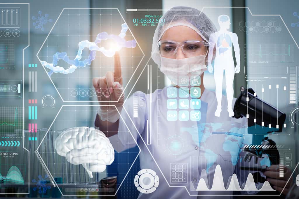 L'application accelRare® épaulée par l'intelligence artificielle aidera les médecins de ville à identifier au plus vite une possible maladie rare chez un patient. © Elnur, Adobe Stock