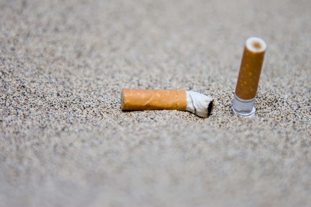 Une cigarette contient plus de 400 substances toxiques. © markgoddard, Getty Images