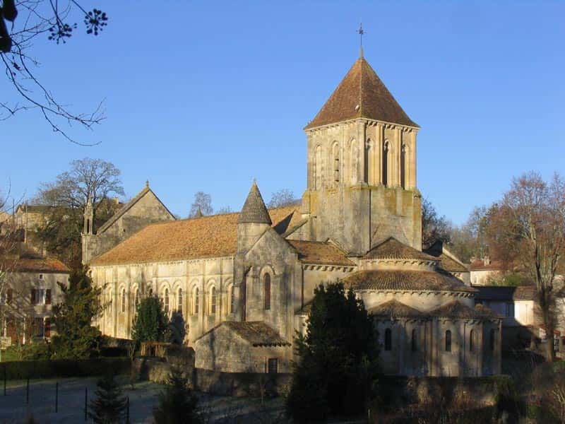 L'église Saint-Hilaire, de Melle, est classée au patrimoine mondial de l'Unesco depuis 1998. © Wikimeida Commons, DP