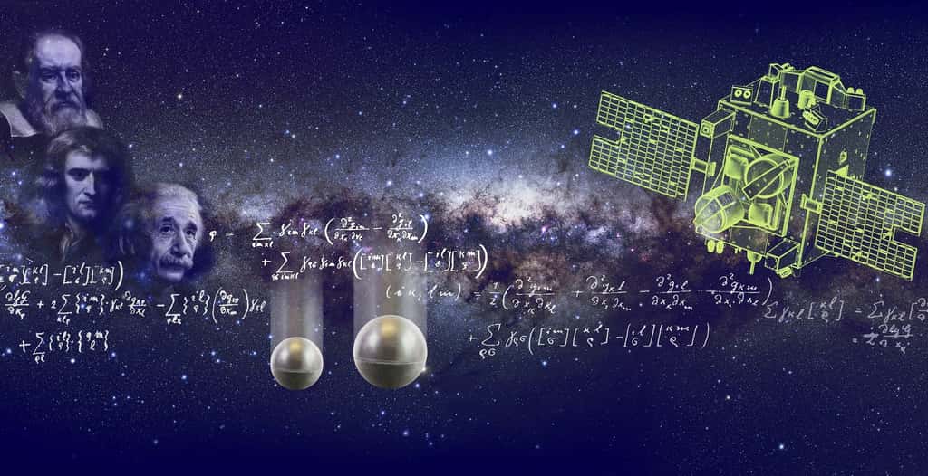 La théorie de la gravitation d'Einstein subira-t-elle le même sort que celle de Newton avec les mesures du satellite Microscope, du Cnes, concernant le principe d'équivalence, déjà connu de Galilée ? © Cnes