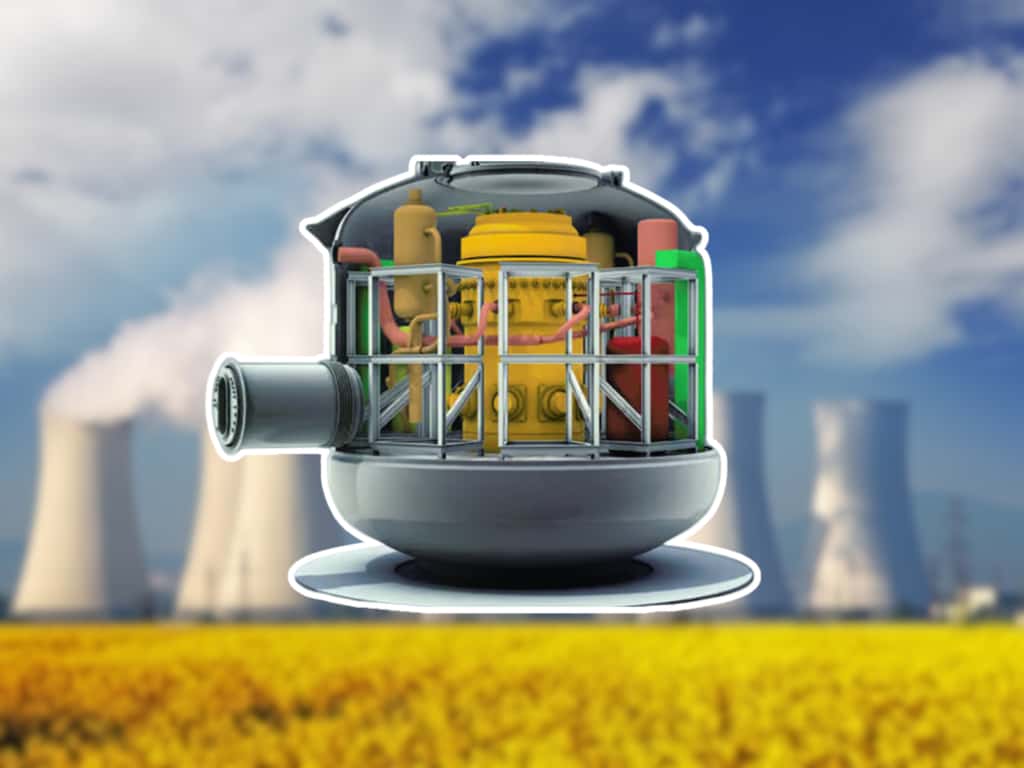 Et si les mini-centrales nucléaires construites en 24 heures étaient la solution à la transition énergétique ? © TechnicAtome, Canva pro.