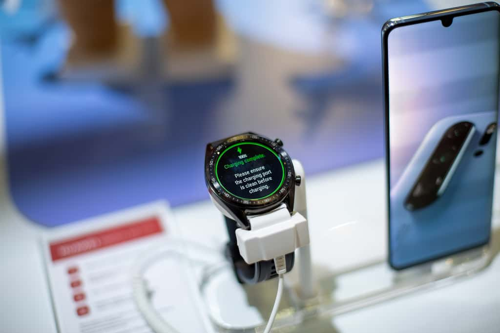 Les montre connectées Huawei Watch offrent un très bon rapport qualité-prix © Maria, Adobe Stock