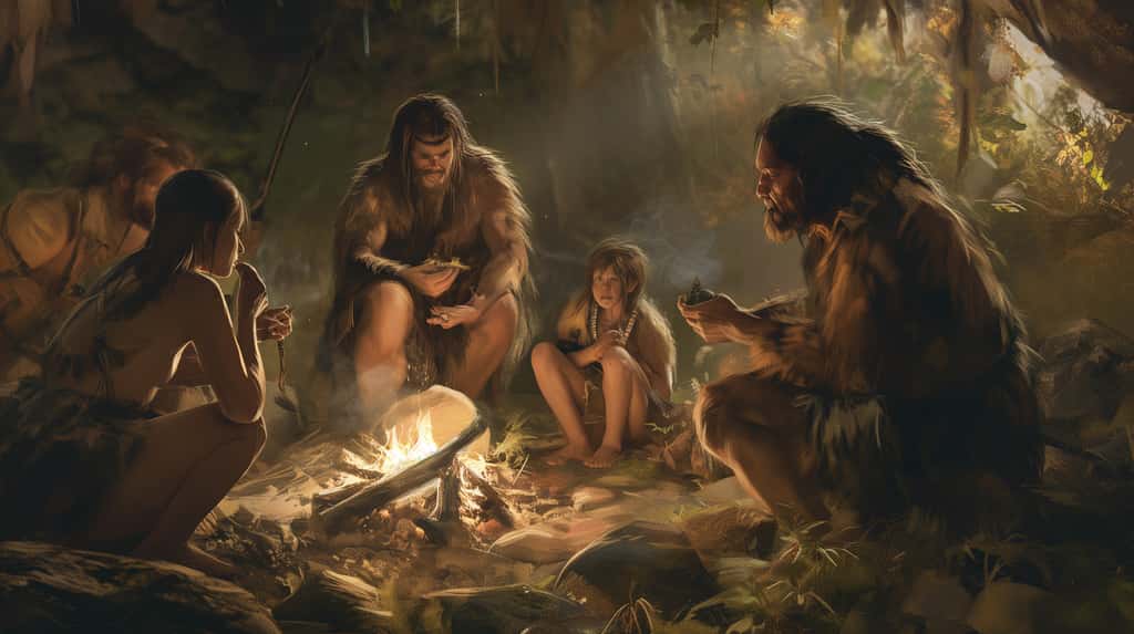 内安德塔尔的《圣母院新纪元》（Une newvelleétude montre que Néandertal’s occulation de se congenères de façon désintéressée e e）。©HaiderShah，Adobe股票