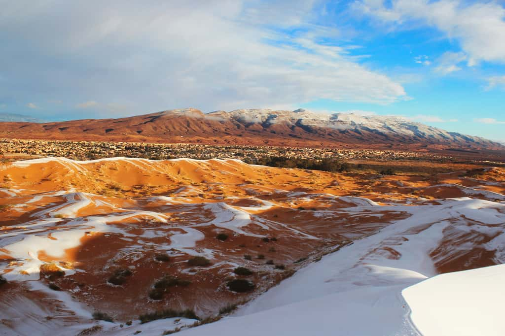 Le désert d'Algérie peut aussi subir des coups de froid intenses. © rachid, Adobe Stock