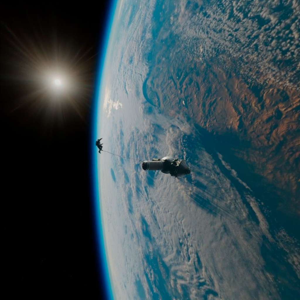 Suivez le lancement d’une fusée et flottez dans l’espace dans <em>The Spacewalker</em> sur Oculus TV. © Futura