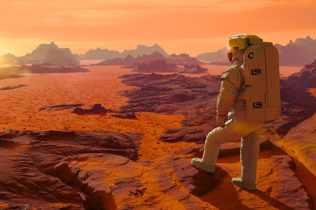 Pourquoi Mars est-elle rouge ? La vraie cause enfin confirmée par la science. © dottedhippo, iStock Pourquoi Mars est-elle rouge ? La vraie cause enfin confirmée par la science. © dottedhippo, iStock